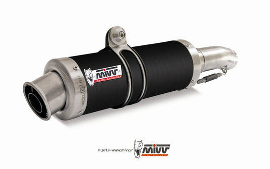 MIVV compleet systeem met steel black GP demper Yamaha T-MAX 500 '08-'11
