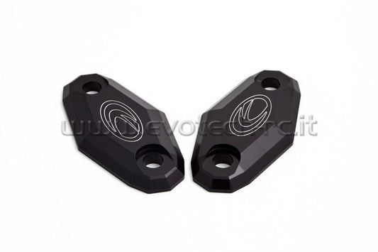 Spiegelafdekplaatjes Evotech Kawasaki ZX6-R '05-'08/ ZX10-R '04-'10