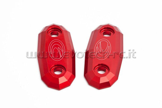 Spiegelafdekplaatjes Evotech Suzuki GSX-R600/750 '06-10/ GSX-R1000 '05-10-Rood