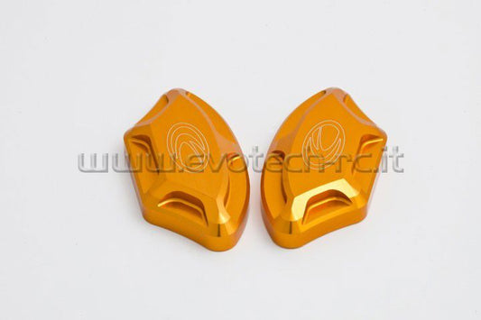 Spiegelafdekplaatjes Evotech Yamaha YZF-R6 2008-2013-Goud