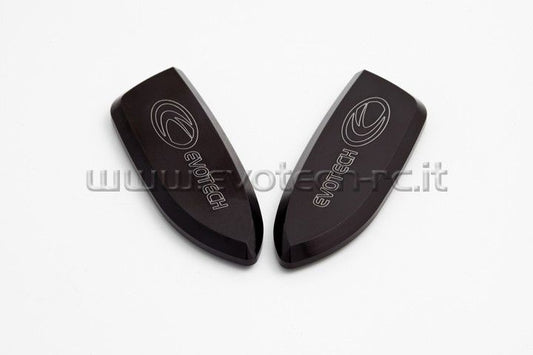 Spiegelafdekplaatjes Evotech BMW S1000RR 2009-/ Yamaha R1 2009-