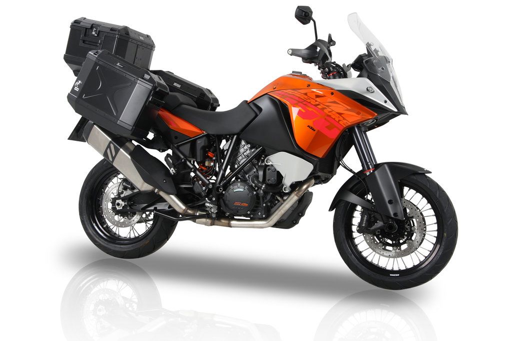 Kofferrek Zwart Lock-It Symmetrisch Hepco&Becker Ktm 1190 Adventure/ R '13-