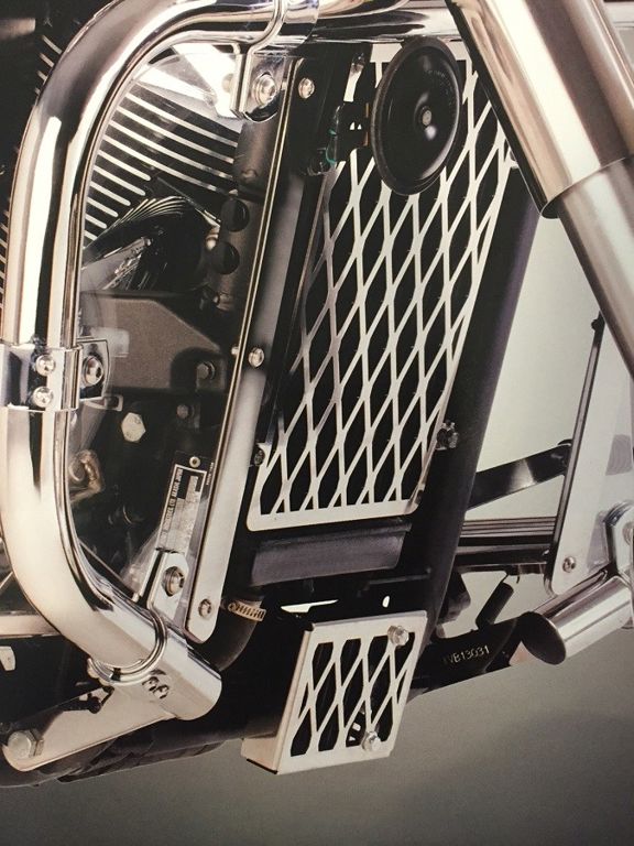 Cover voor spanningsregelaar RVS Custom Acces Kawasaki VN900 Classic / Custom