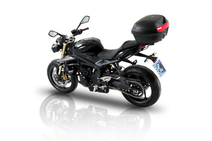 Topdrager Zwart Alurack Hepco&Becker Triumph Street Triple 675/ R 2013-