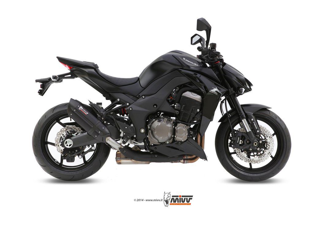 Mivv Suono Steel Black Rvs Dempers Kawasaki Z1000 '14-