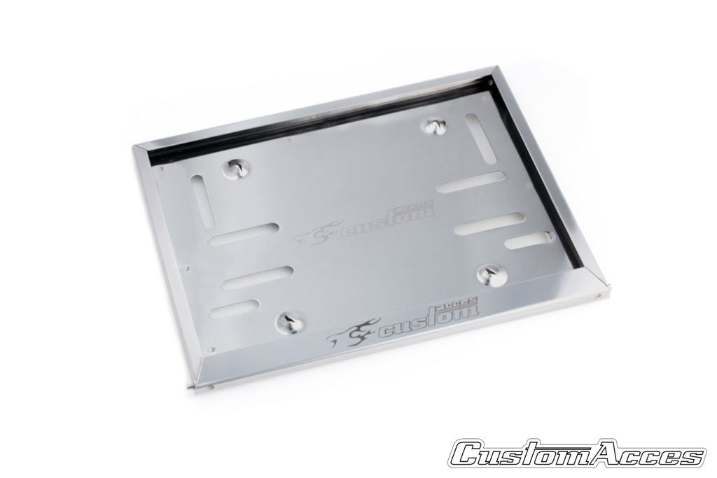 Kentekenplaatprotector zwart Custom Access universeel