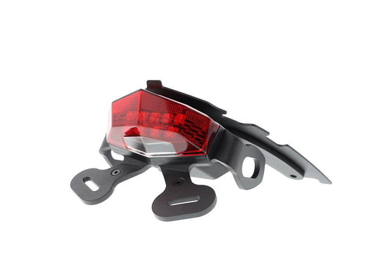 Kentekenplaathouder Evotech Performance Suzuki Gladius 650 '09-16 met rood LED achterlicht
