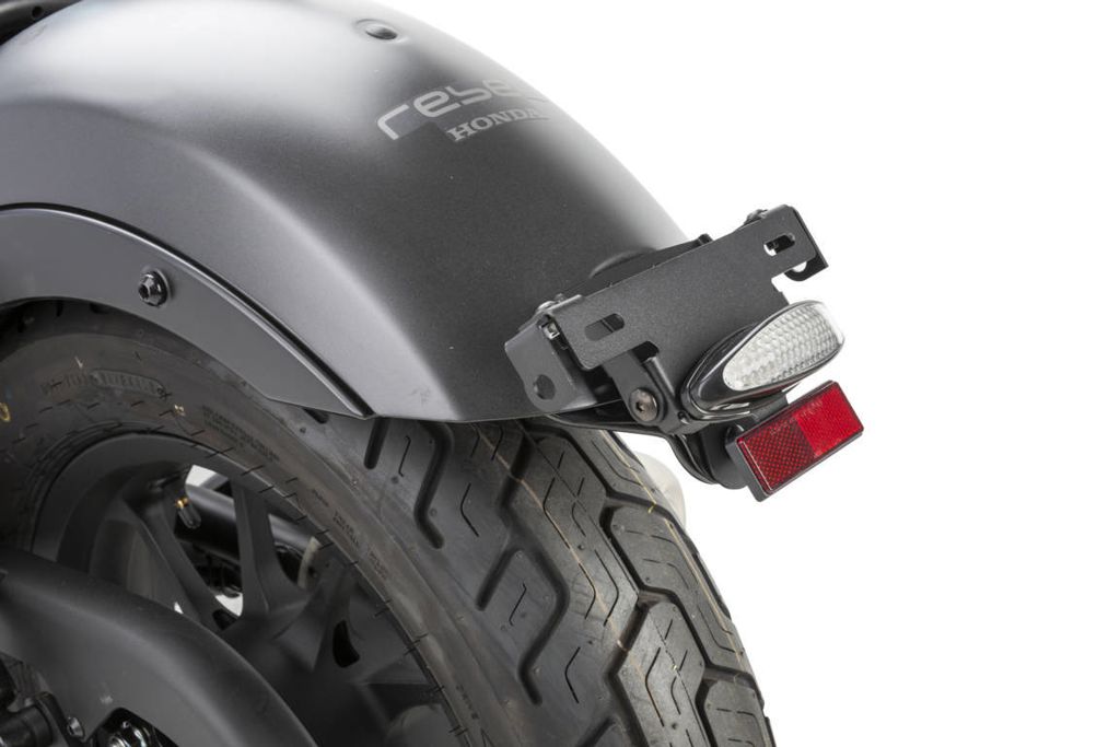 Kentekenplaathouder Zwart Puig Honda Cmx500 Rebel '20-