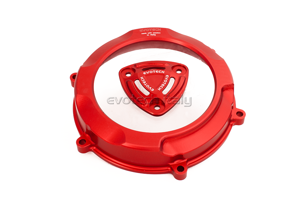 Koppeling Deksel Met Kijkglas En Drukplaat Evotech Ducati Panigale V4