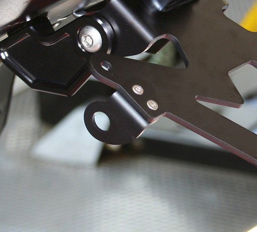Evotech kentekenplaatbeugeltjes voor montage universele knipperlichten
