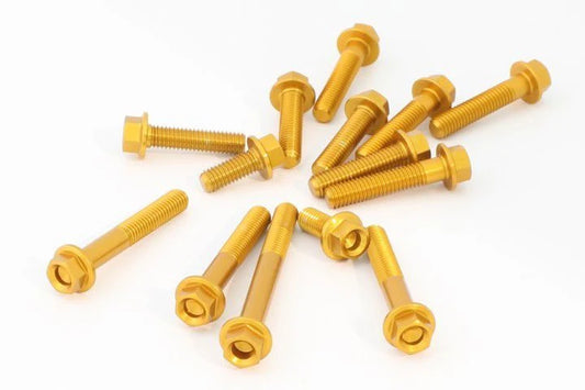 Blokboutenset Evotech aluminium (set) Kawasaki Z1000 '10-'13-Goud