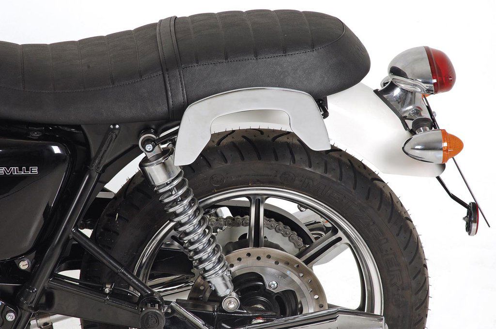 C-Bow tasdragers chroom Hepco&Becker Triumph BONNEVILLE / T100 / SE