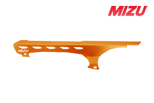 Kettingkast aluminium Fly-Serie oranje MIZU diverse KTM 125 / 390 modellen
