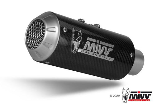 MIVV RVS systeem met MK3 carbon demper Honda CBR650R '24-