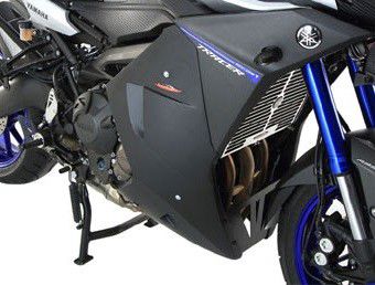 Onderkuip Mat Zwart Met Zilver Gaas Yamaha Mt-09 Tracer '15-