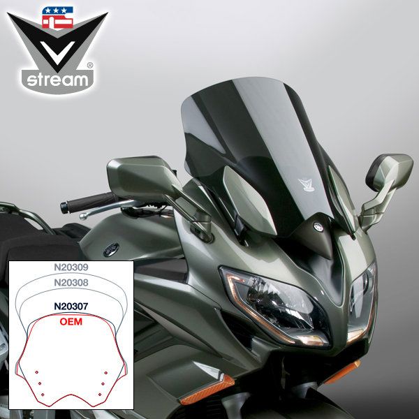 Vervangingsruit National Cycle Vstream Sport Yamaha Fjr1300 '13-21