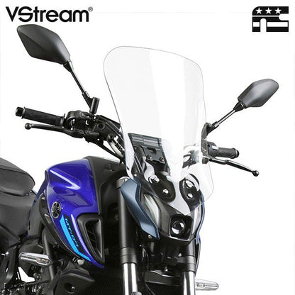 Vervangingsruit National Cycle Vstream Tall Transparant Yamaha Mt-07 ’21-