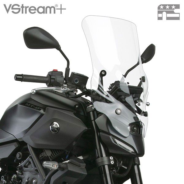 Vervangingsruit Vstream Tall Transparant National Cycle Yamaha Mt-07 '25-