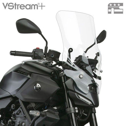 Vervangingsruit Vstream Tall Transparant National Cycle Yamaha Mt-07 '25-