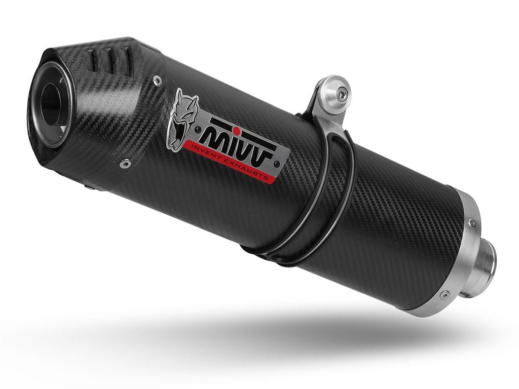 MIVV Oval carbon demper met carbon cap (small) Suzuki Gladius SFV650 '09-