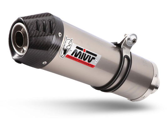 MIVV Oval titanium demper met carbon cap (big) Triumph Tiger/XC '11-
