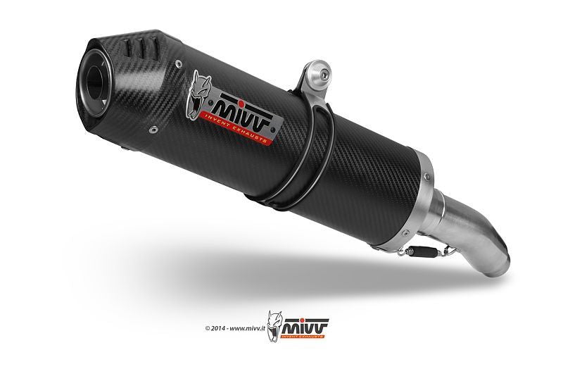 Mivv Oval Carbon Demper Met Carbon Cap Triumph Tiger 1050 Sport '13-