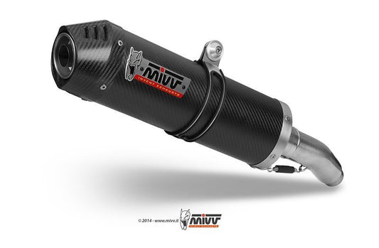 Mivv Oval Carbon Demper Met Carbon Cap Triumph Tiger 1050 Sport '13-