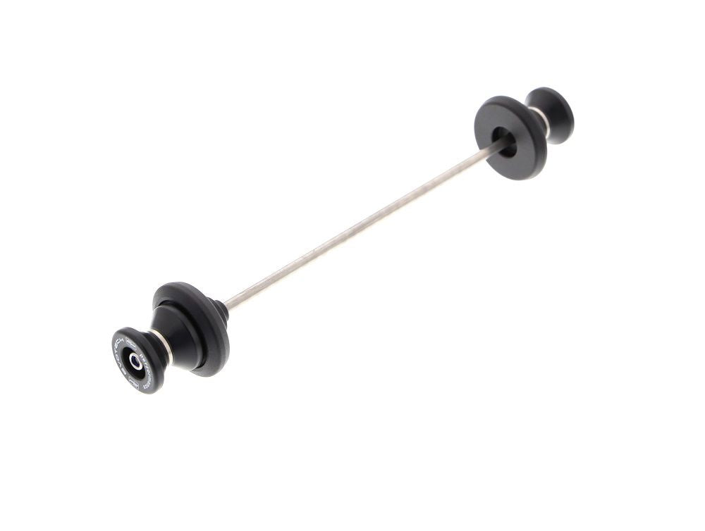 Achterasspindle met Paddock Stand opname Evotech Performance Yamaha MT-07 '13-17