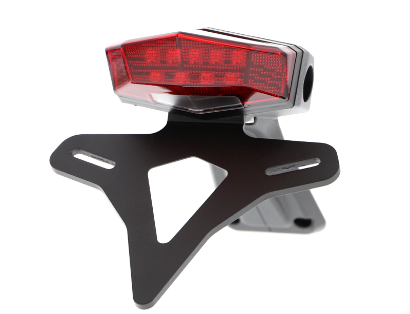 Kentekenplaathouder + Rood Achterlicht Evotech Performance Ktm 890 Duke Gp '22-