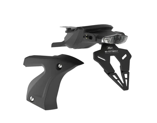 Kentekenplaathouder met transparant LED achterlicht Evotech Performance Triumph Trident 660 '26-