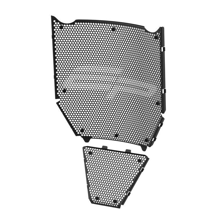 Radiator cover set zwart RACE Evotech Performance Ducati X-Diavel V4 '25-