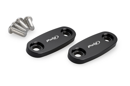 Spiegelafdekplaatjes zwart Puig diverse Honda Forza 750 '21-