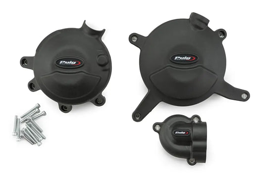 Engine cover set 3-delig keur Puig Yamaha YZF-R7 / MT-07 / Tracer 7