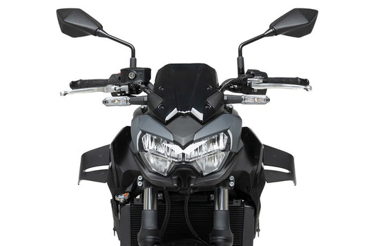 Side spoiler D12 Puig Kawasaki Z650 '20- mat zwart