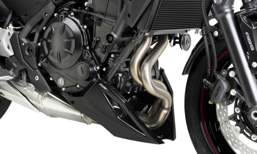 Puig Motorspoiler - Kawasaki Z650 2020-2026 | Z650S 2026 - Zwart / Mat Zwart en meer