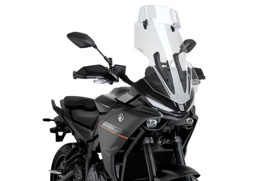 Vervangingsruit touring met opzetruitje licht getint Puig Yamaha Tracer 7 / GT '25-