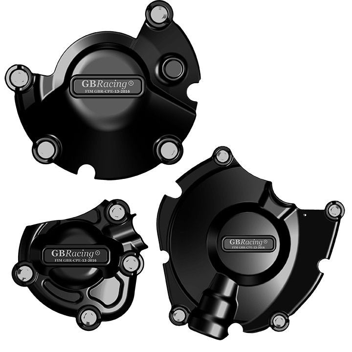 Gb-Racing Engine Cover Set Yamaha Yzf-R1 '15- (Koppeling, Pulse En Dynamo Cover)