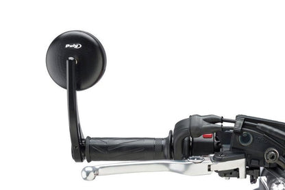 Puig Grand Tracker Stuureindspiegel - Zilver / Zwart
