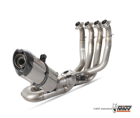 MIVV RVS Power Steel compleet systeem met Suono RVS demper Honda CBR1000RR '08-