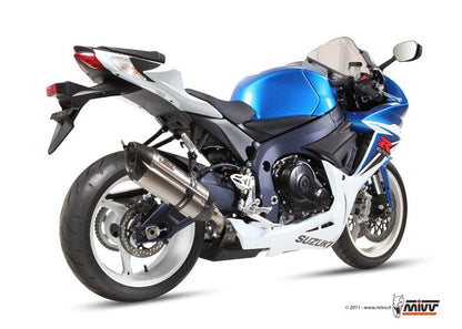 MIVV Suono Steel Black RVS demper Suzuki GSX-R600/750 '11-