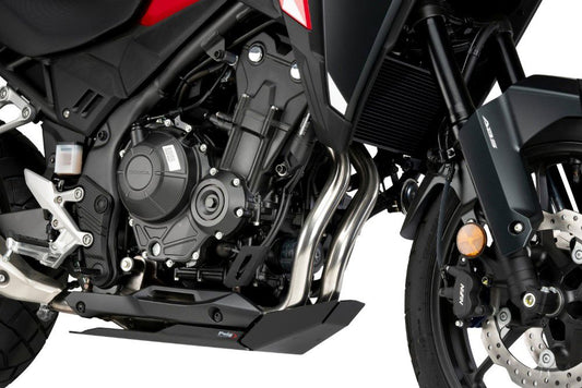 Carterplaat Zwart Aluminium Puig Honda Cb500X '19-24 / Nx500 '24-