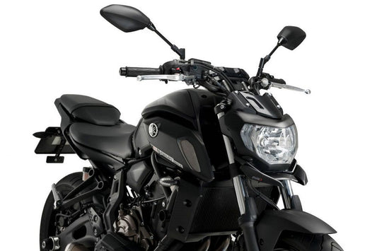 Voorspatbord/Snavel Verlenger Mat Zwart Puig Yamaha Mt-07 '18-20