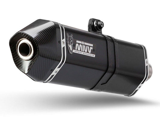 MIVV Speed Edge steel black RVS demper Moto Guzzi V85TT '21-