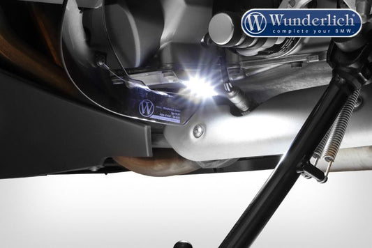 Side Stand Illuminator Bmw K1600B/Grand America/Gt/Gtl - Black Wunderlich
