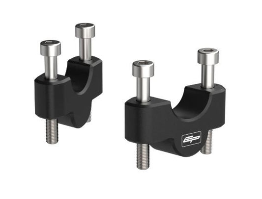 Handlebar Riser (25mm) Evotech Performance zwart Triumph Tiger Sport 800 '25-