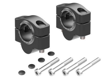 Stuurverhogers 20mm zwart Hepco&Becker Yamaha Tracer 900 GT / GT Plus '25-