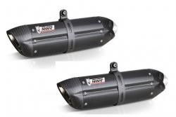 Mivv Suono Steel Black Rvs Dempers (Set Van 2) Triumph Speed Triple 1050 '16-
