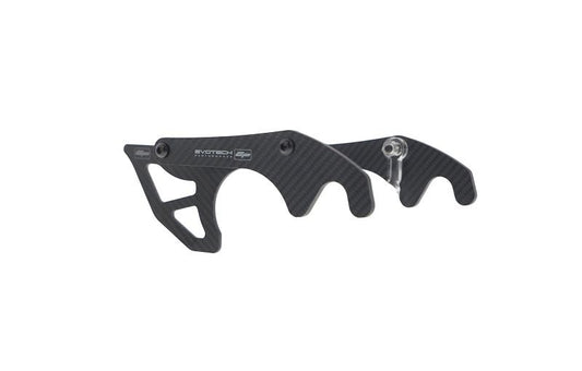 Toe Guard Gp Style Met Paddock Plates Carbon Fibre Evotech Performance Yamaha R1 '20-