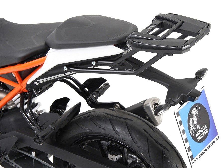 Topdrager Zwart Easyrack Hepco&Becker Ktm 125 Duke '17-