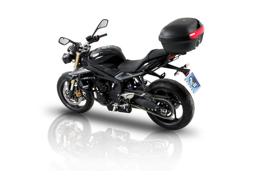 Topdrager Zwart Easyrack Hepco&Becker Triumph Street Triple 675/ R '13-